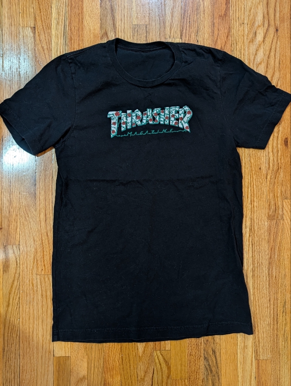 Thrasher Roses Logo T-shirt